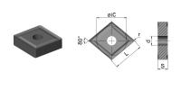 CNMG120404-GF-HFR8125 Пластина токарная HardForce