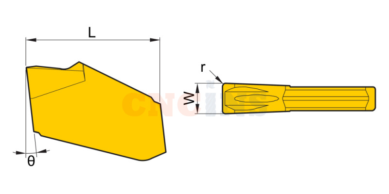 SP200 WS7125 Пластина отрезная для стали