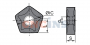 PNEG110512R-CR-YBD152 Пластина фрезерная