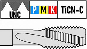 Метчики резьба UNC/UNF