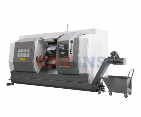 Горизонтальный токарный станок MetalCraft с ЧПУ ТL65-1000 с датчиком Renishaw HPMA, с люнетом (ТL65-1000.F15/18,5.A2-8.12T.304T.R.L)
