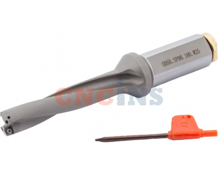 Сверло со сменными пластинами UD50.SP06.180.W25