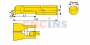 MTR-8-R0.1-L30-JF610M Мини-резец для продольного растачивания