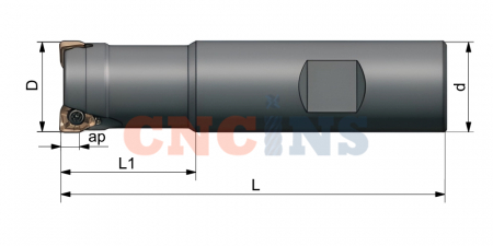SSM390-035G3203L-ZN04-42CRMO Фреза концевая