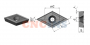 DCMT11T304-TM-HR7225 Пластина токарная